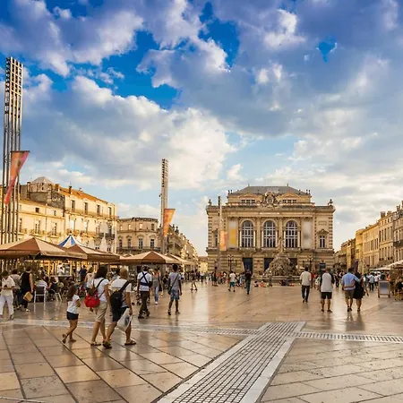 Centre - Parking - Place Du Peyrou - Tram A 2 Min Montpellier